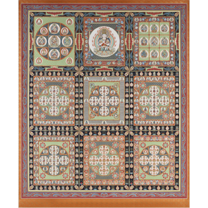 The Diamond Realm Mandala