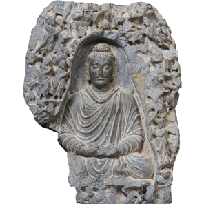 帝釈窟説法